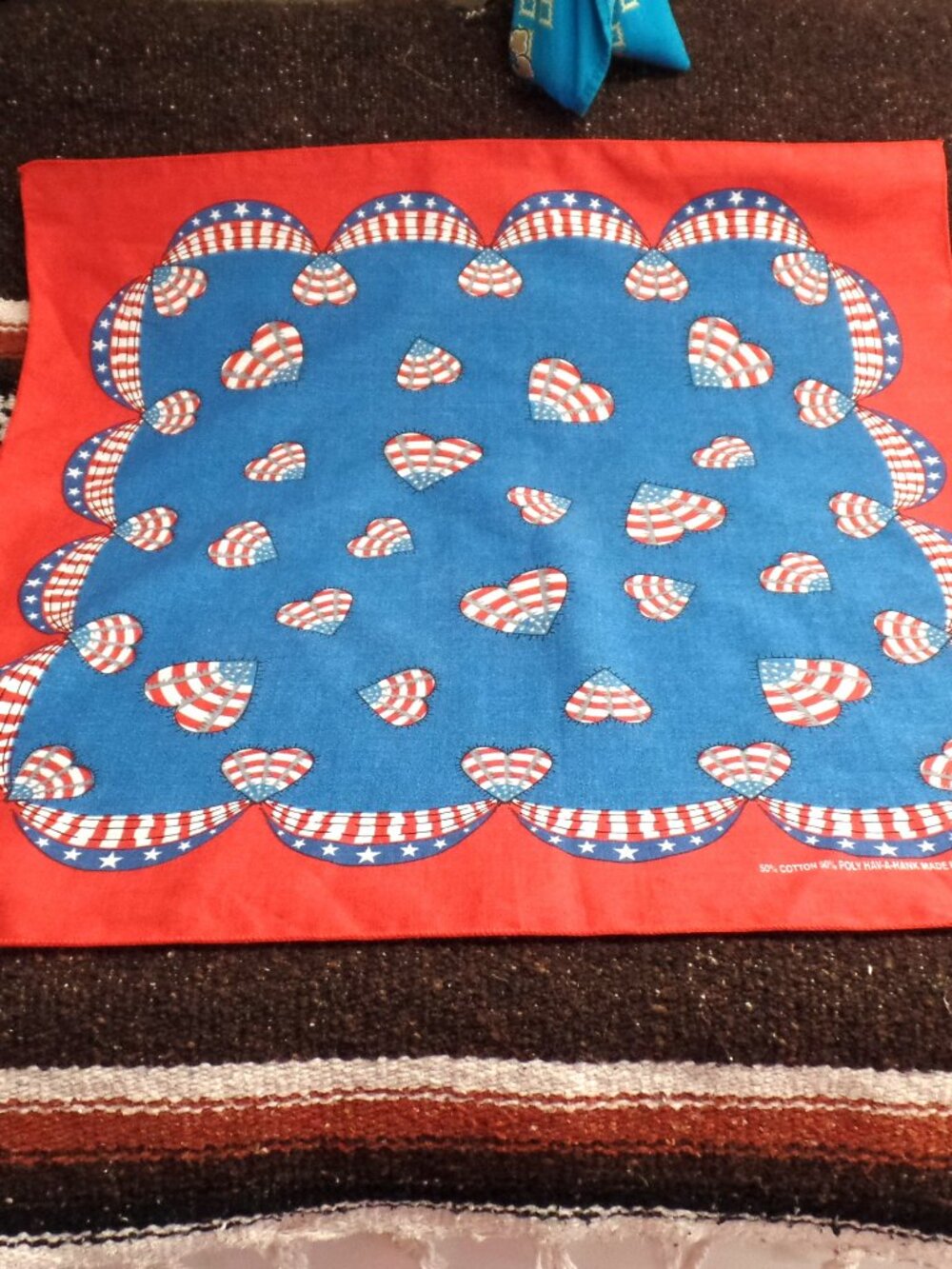 HAV-A-HANK Flag Heart Bandana Scarf
